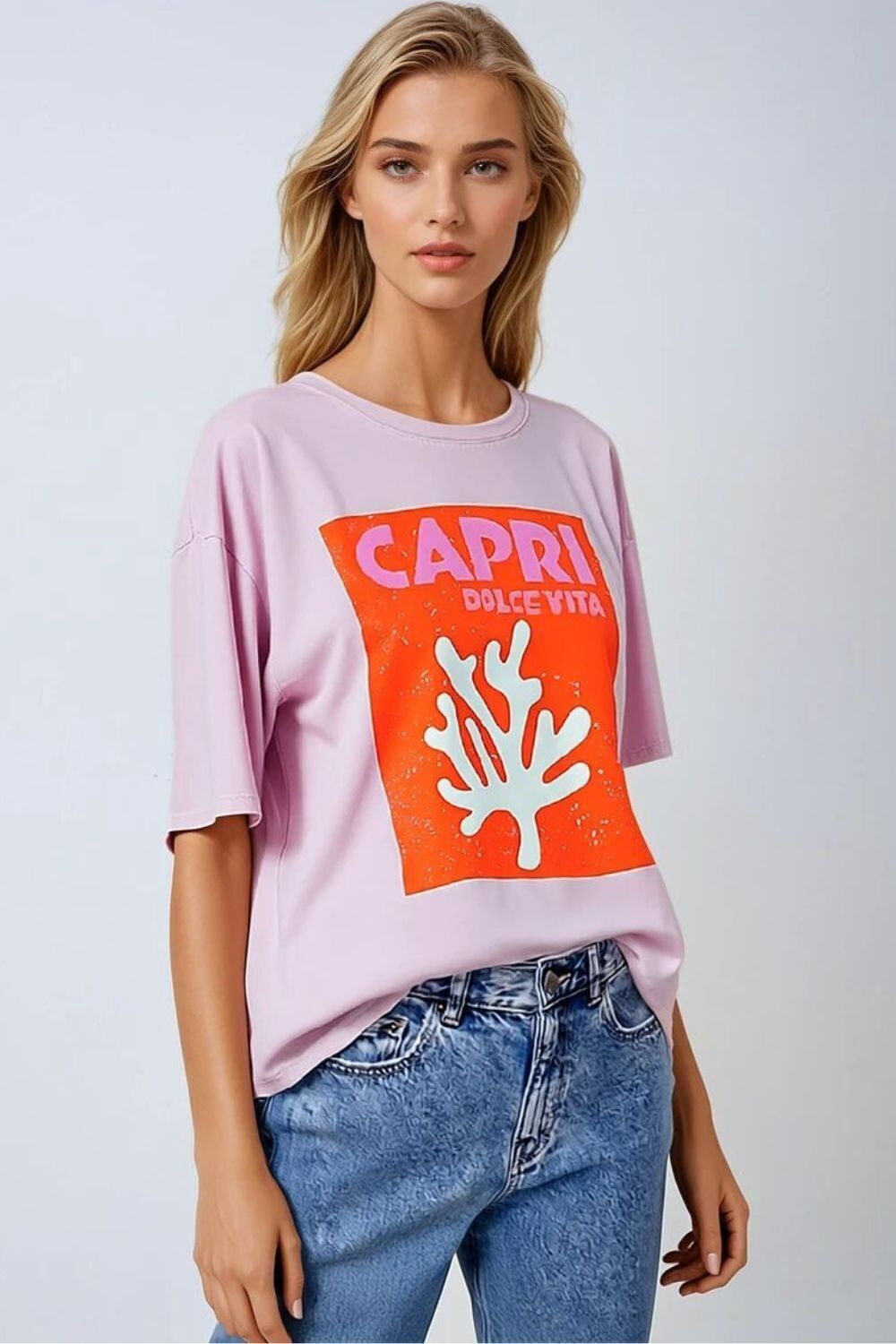 Babyrosa Capri Dolce Vita T-Shirt Made in Italy
