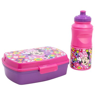 STOR SET VUELTA AL COLE EN CAJA REGALO MINNIE BOLD FLORALS