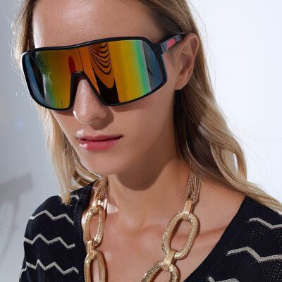 Gafas de sol deportivas polarizadas multicolor