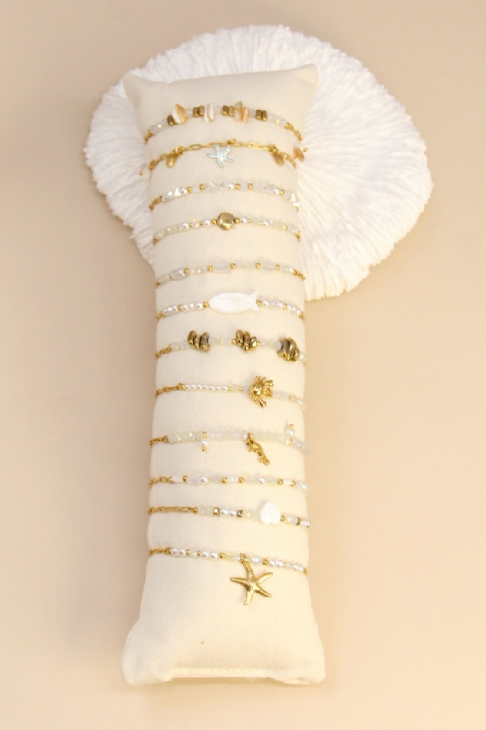 Set mit 12 Edelstahlarmbändern – Kostenlose Anzeige