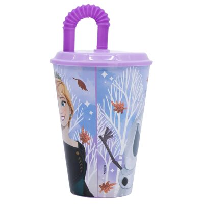 STOR EASY CANE VERRE 430 ML FEUILLES D'AUTOMNE GELÉES