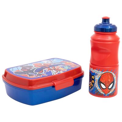 SET RITORNO A SCUOLA IN SCATOLA REGALO SPIDERMAN MOB RULES