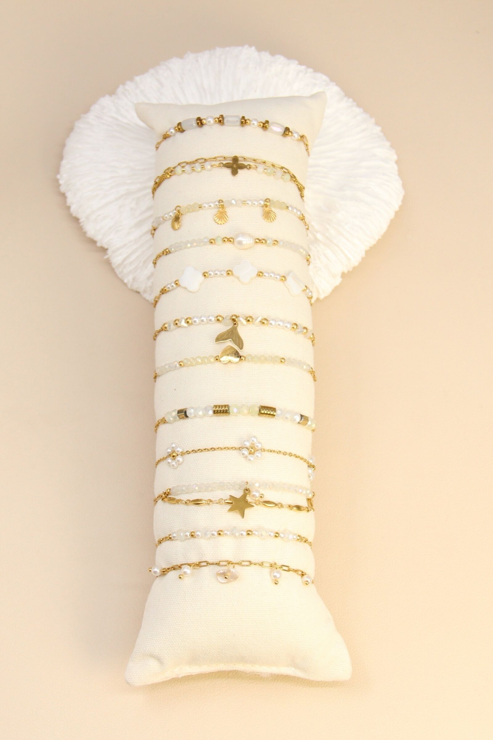 Set mit 12 Edelstahlarmbändern – Kostenlose Anzeige