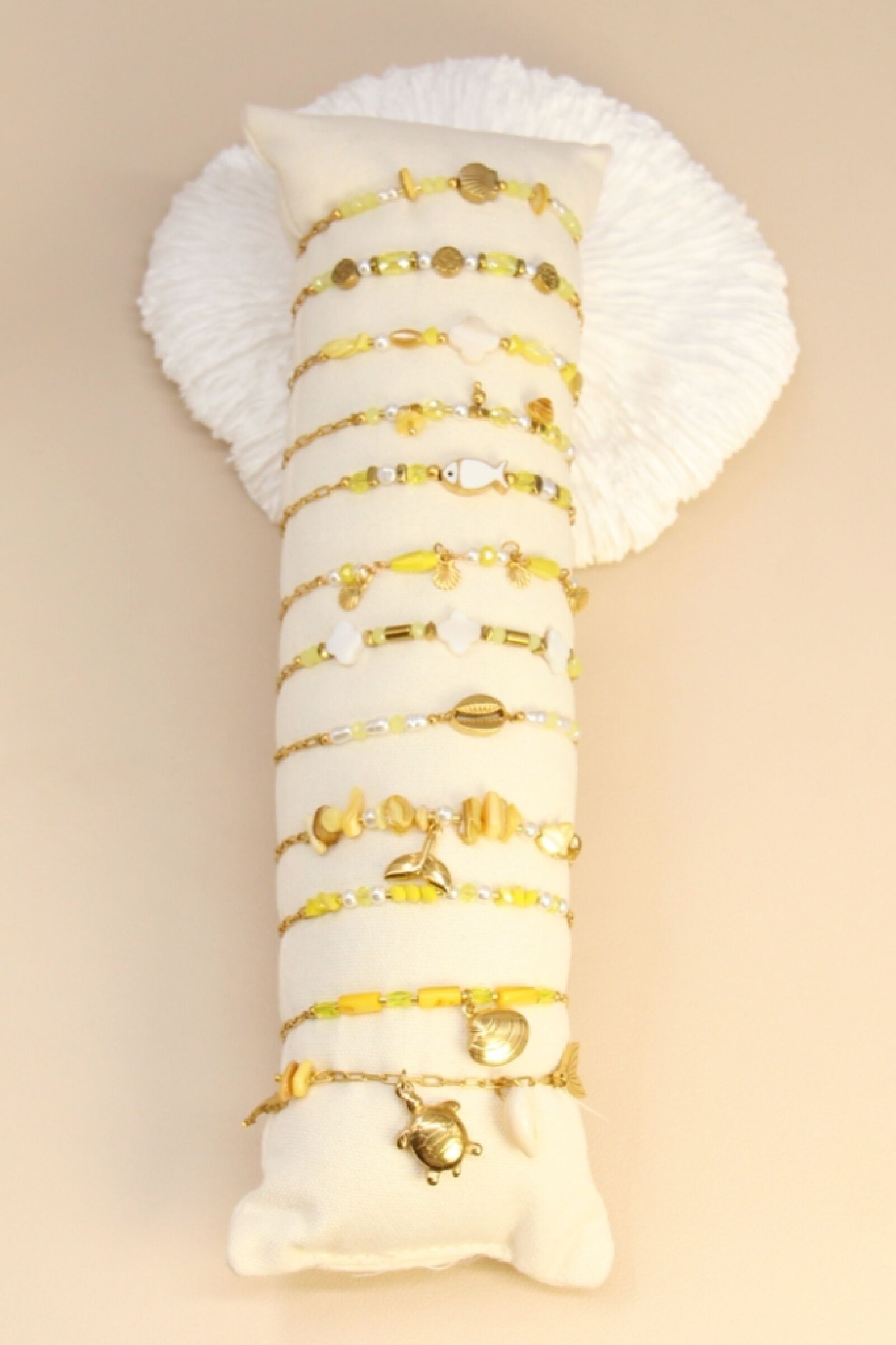 Set mit 12 Edelstahlarmbändern – Kostenlose Anzeige