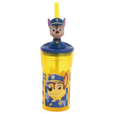 STOR VASO FIGURITA 3D 360 ML PAW PATROL BOY RESCUE PUPS