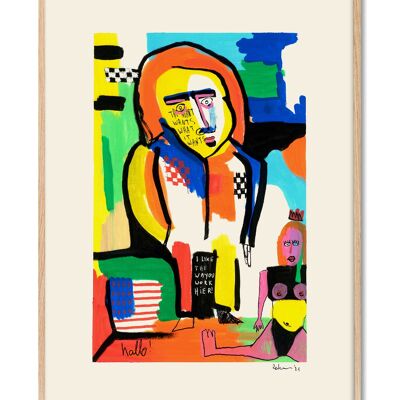 Reubens - El corazón quiere lo que quiere - 50x70 cm