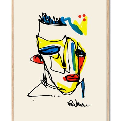 Reubens - What's on a men's mind - 30x40 cm