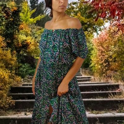 Vestido de samba morado