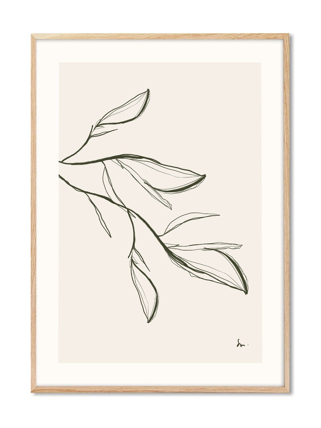 Sophie M. Lucie - De la main gauche - 30x40 cm