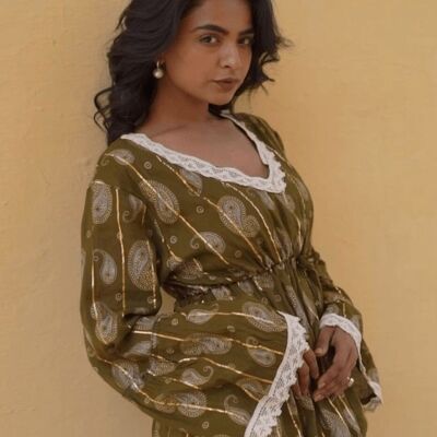 Vestido Lilly Verde Militar