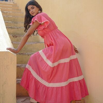 Vestido Balize rosa