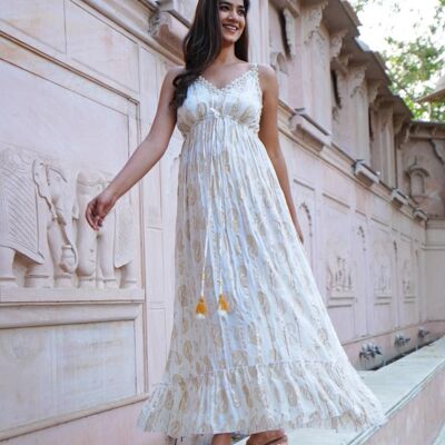 Cher Dress White