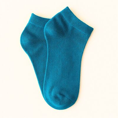 Calzini alla caviglia KLUE in Lyocell | Turquoise Flash