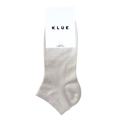 KLUE Ankle plain socks in Lyocell | Ecru