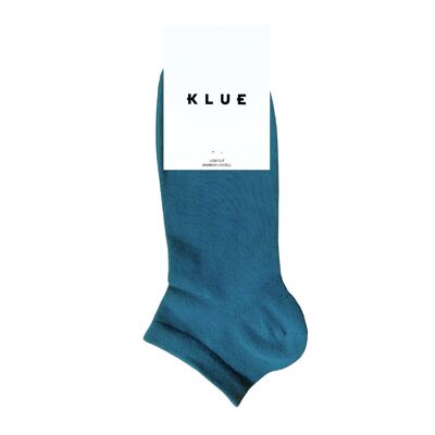 Calzini alla caviglia KLUE in Lyocell | Verde acqua intenso