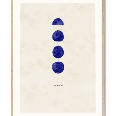Sophie M. Lucie - The Moon - 30x40 cm