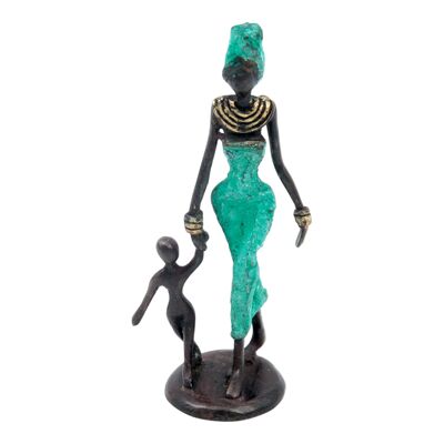 Bronze 15 cm vert n°8