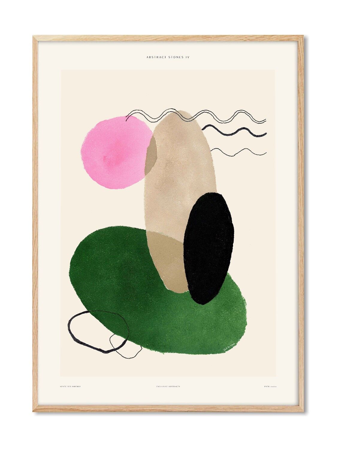 Yente - Pietre astratte - 30x40 cm