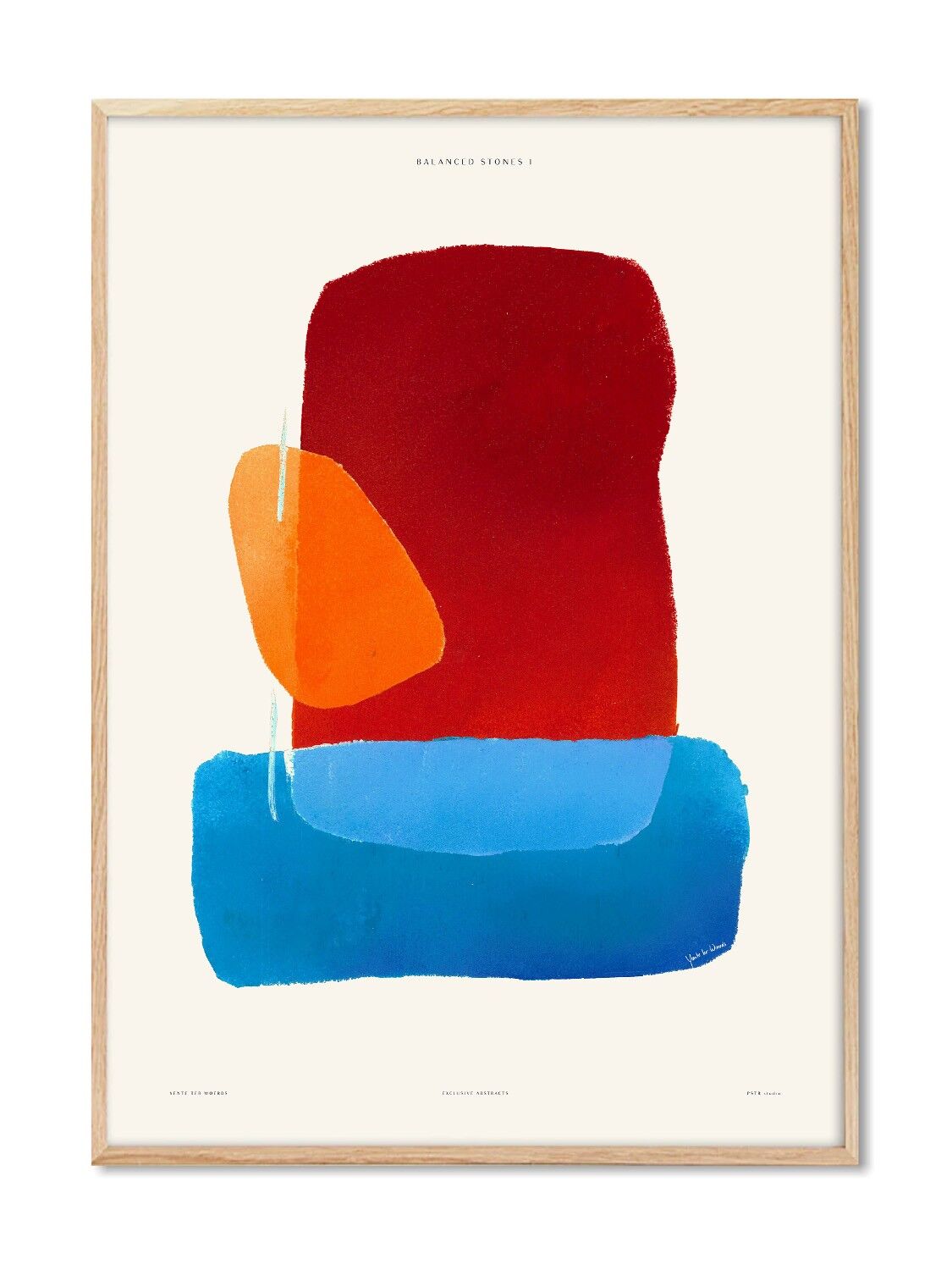 Yente - Pietre bilanciate - 30x40 cm