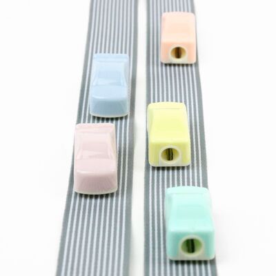 Taille-crayon en forme de voiture - Paquet de 54