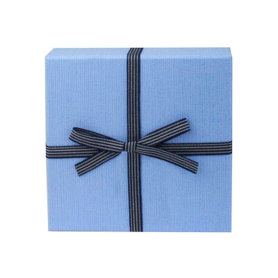 Elegante scatola regalo blu scuro - Singola