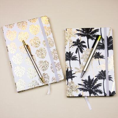 Cuaderno de tapa dura A5 con diseño brillante (diseños disponibles)