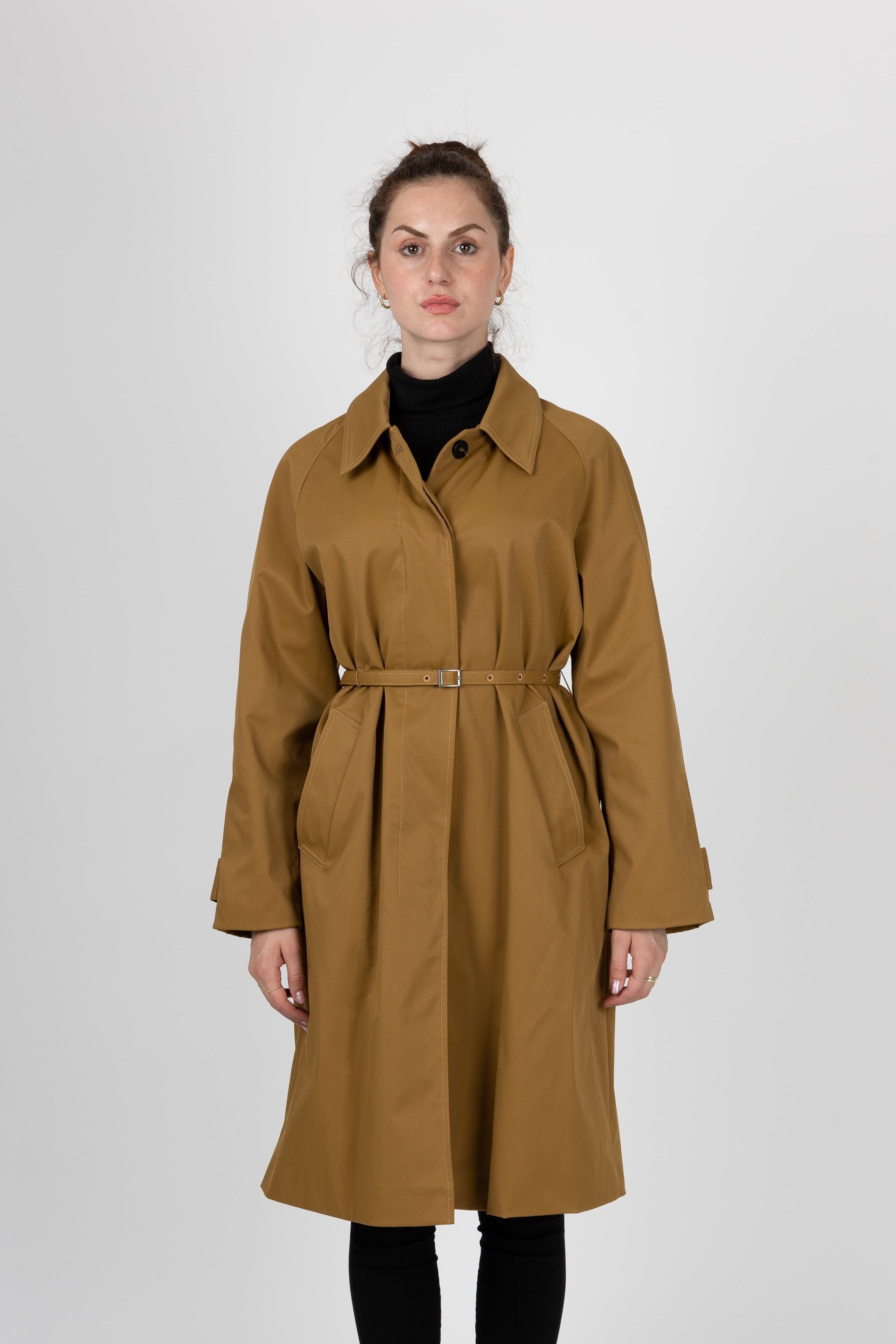 TRENCH IMPERMEABILE CON CINTURA (8758)