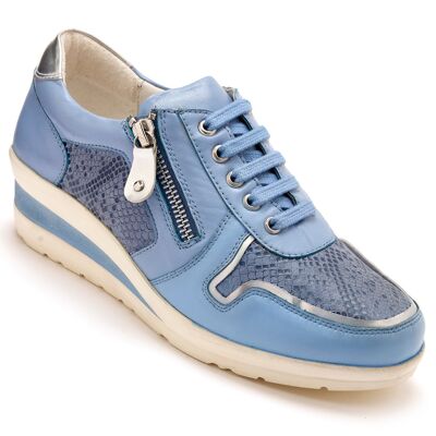 Leather sneakers with aerosele® (2002300_0002)