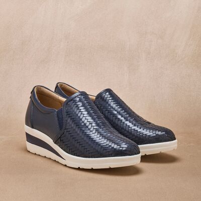 Elasticated braided slip-ons (2012068_0001)
