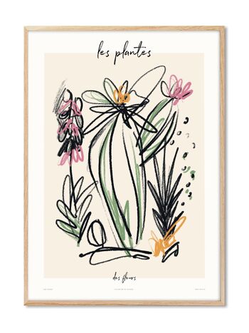 Zoé - Les Plantes - Des Fleurs - 30x40 cm 1