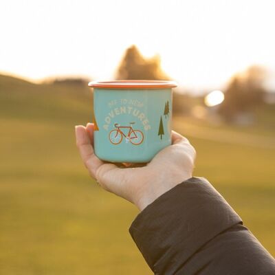 Enamel Mug Bike