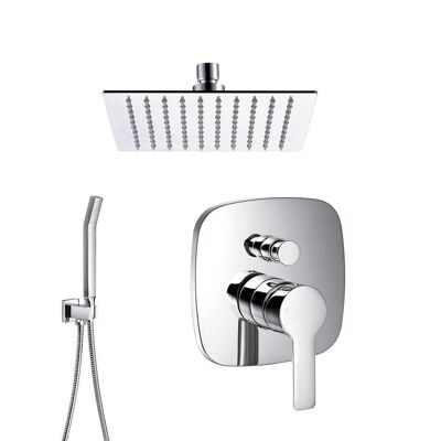 Soho rain shower complete set square