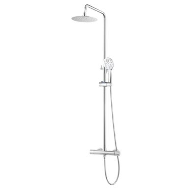 Shower column thermostat Highline Pro incl.Rain shower and hand shower chrome