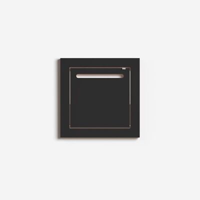 Fläpps Clothes Rail Hanging Rail 40x40-1 - Black