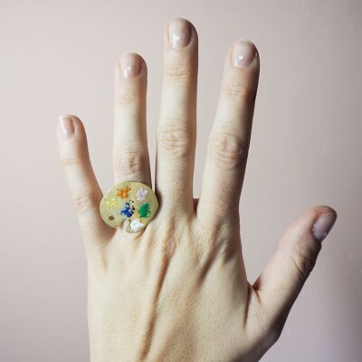 Bague pour palette de peinture HOME