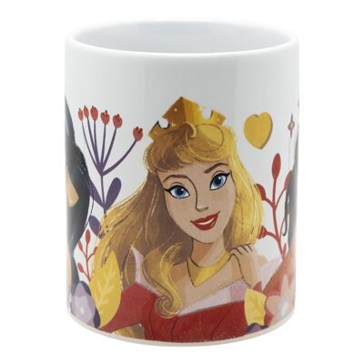 STOR CERAMIC MUG SB 325 ML PRINCESS COURAGEOUS HEART