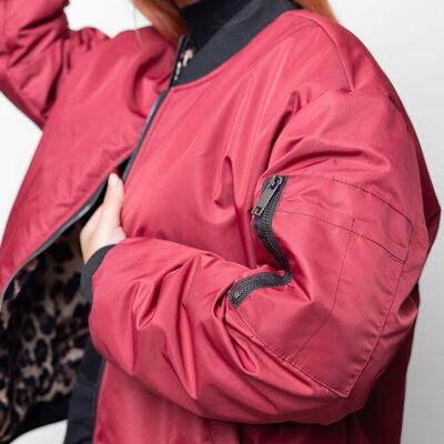 BOMBER INTERNO REVERSIBILE LEOPARDO (8750)