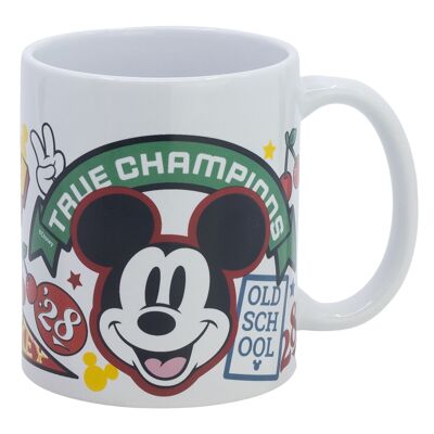 STOR TAZA CERAMICA 325 ML EN CAJA REGALO MICKEY TRUE CHAMPIONS