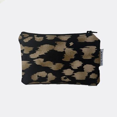 Portafoglio impermeabile leopardato