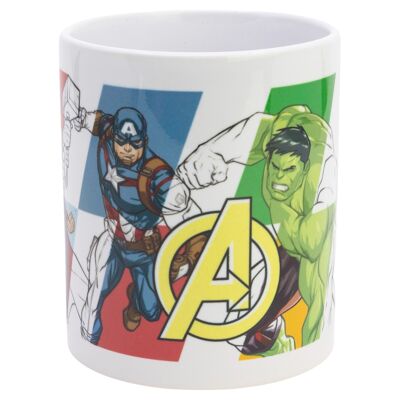 TAZZA IN CERAMICA STOR SB 325 ML AVENGERS SEVEN WONDERS
