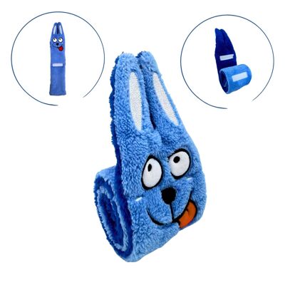 WufWuf Plush Snail Dog Toy, Hide and Treat Fun!