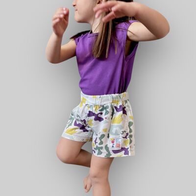 Conjunto Ninfa de la Naturaleza WLDLYkids: Conjunto de dos piezas de Tencel™ para niña