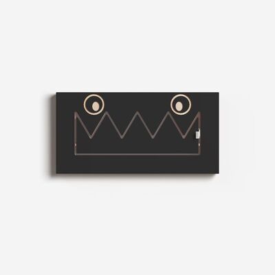Appendiabiti Fläpps Monsterhäng 40x20-1 - Nero