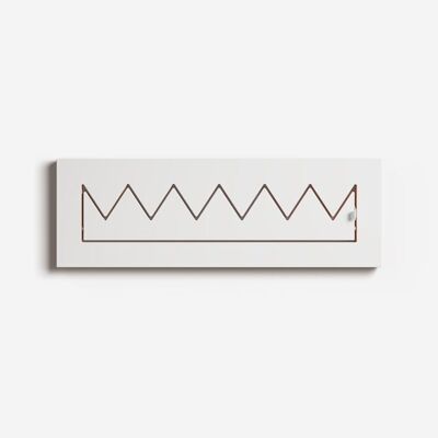 Appendiabiti Fläpps Crownhang 60x20-1 - Bianco