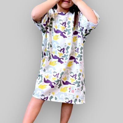 Robe t-shirt WLDLYkids Nature Nymph – Robe en Tencel pour fille