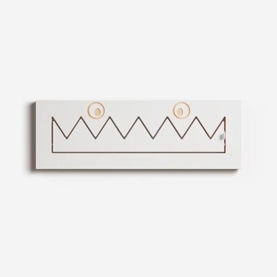 Fläpps Coat Rack Monsterhäng 60x20-1 - White
