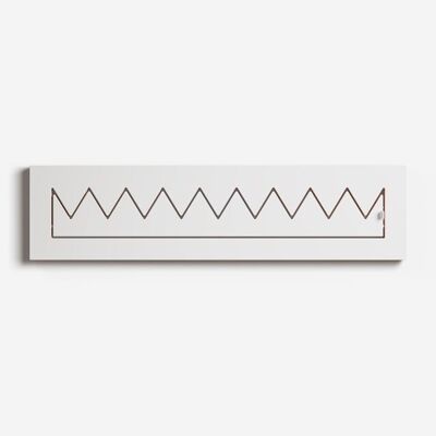 Fläpps Coat Rack Crownhang 80x20-1 - White