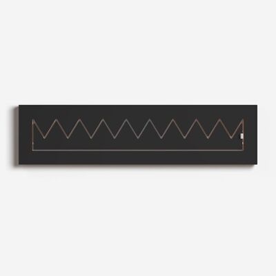 Fläpps Coat Rack Crownhang 80x20-1 - Black