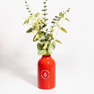 Hot sauce vase