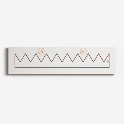 Fläpps Coat Rack Monsterhäng 80x20-1 - White